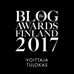 The Blog Awards Finland 2017 voittaja